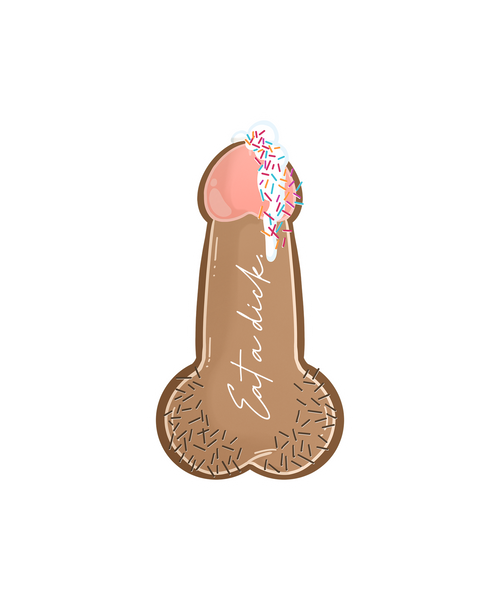 Eat a Dick Cake 3" Sticker