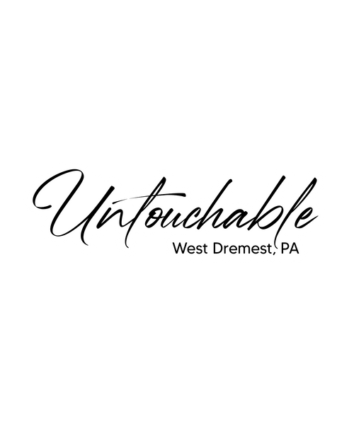 Untouchable 3" Sticker